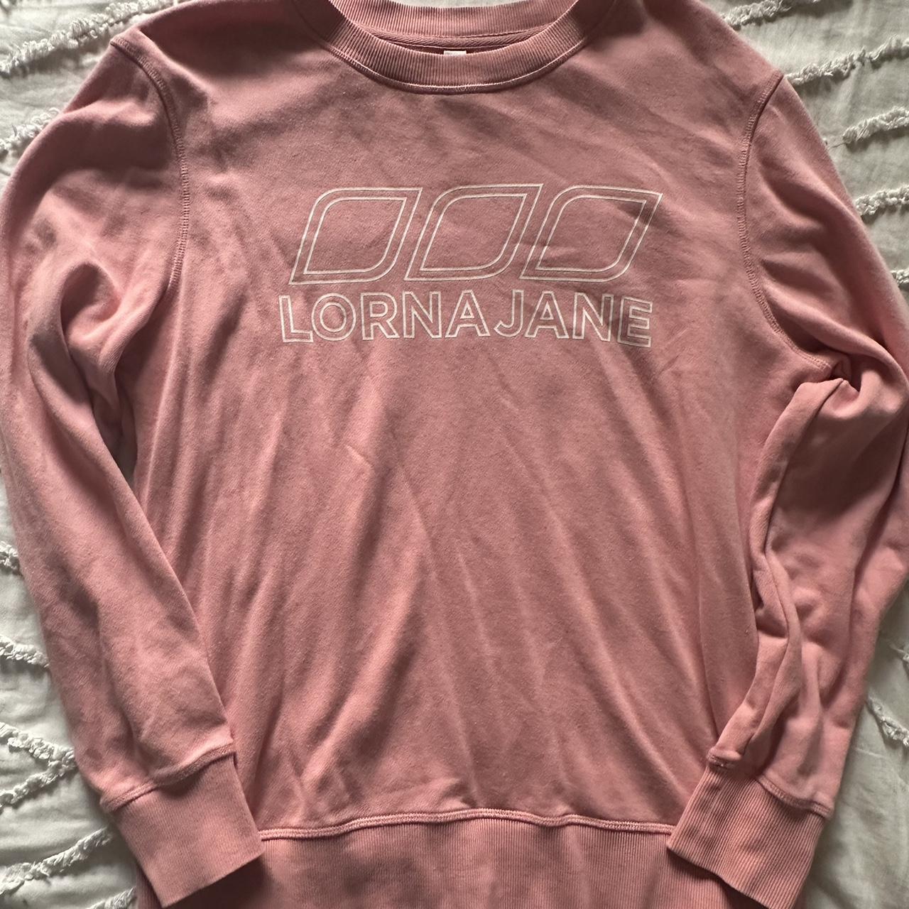 Lorna Jane pink crew neck size: S - Depop