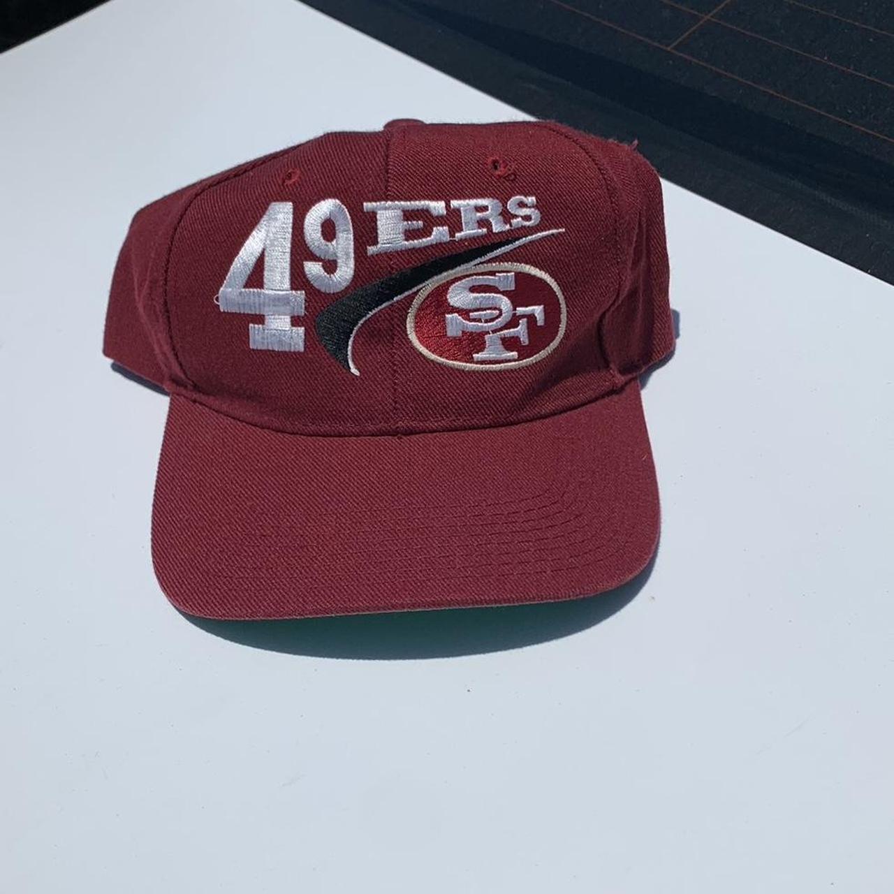 Vintage San Francisco 49ers Trucker Cap Hat Big Logo NFL 