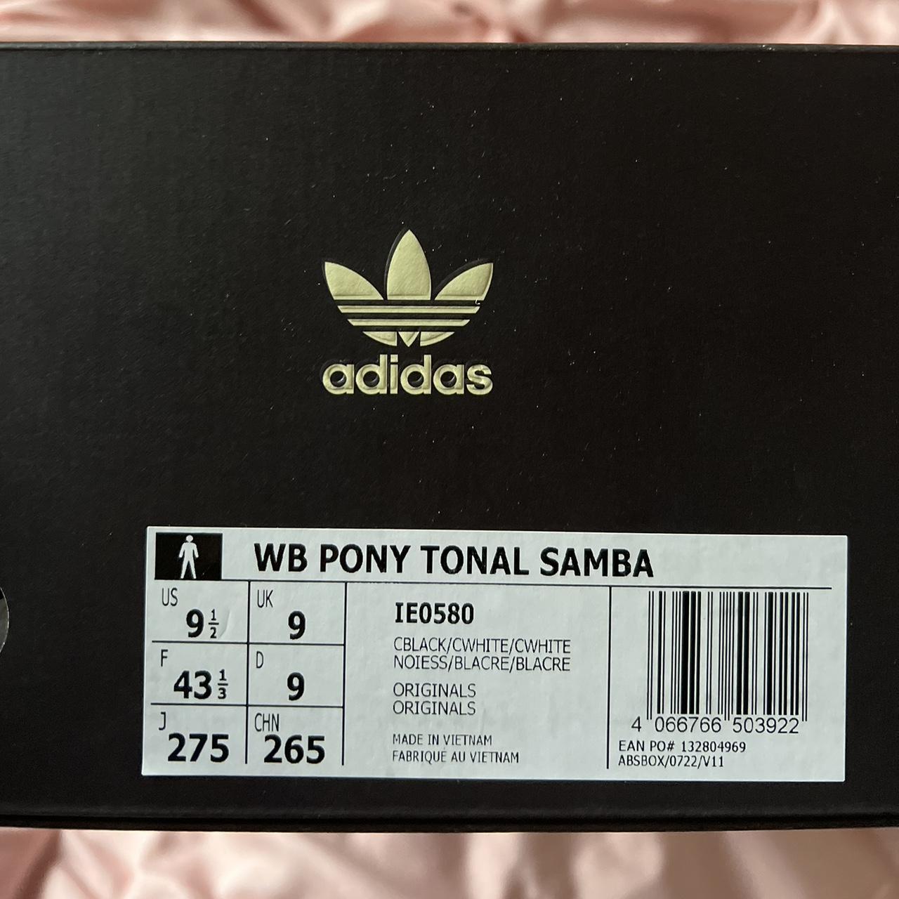 Adidas Originals X Wales Bonner Samba Pony Tonal... - Depop