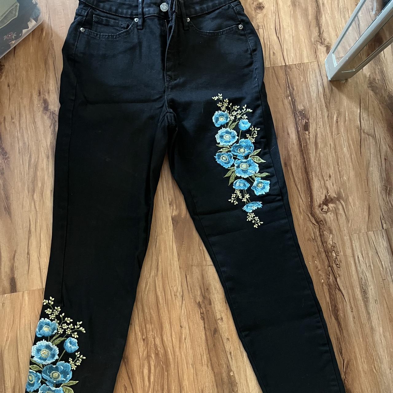 Martha Stewart Collection Women's Black Jeans (2)