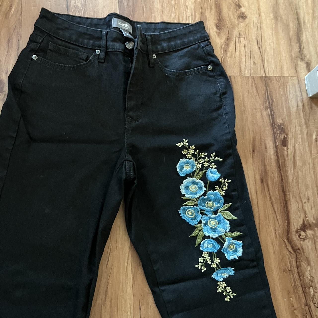 Martha Stewart Collection Women's Black Jeans (3)