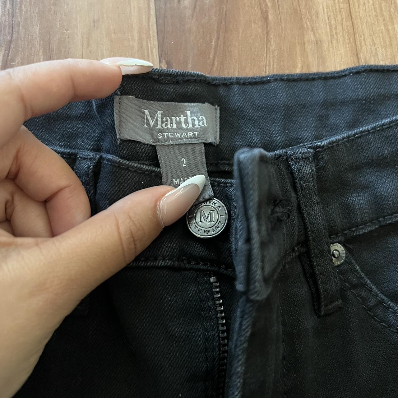 Martha Stewart Collection Women's Black Jeans (4)