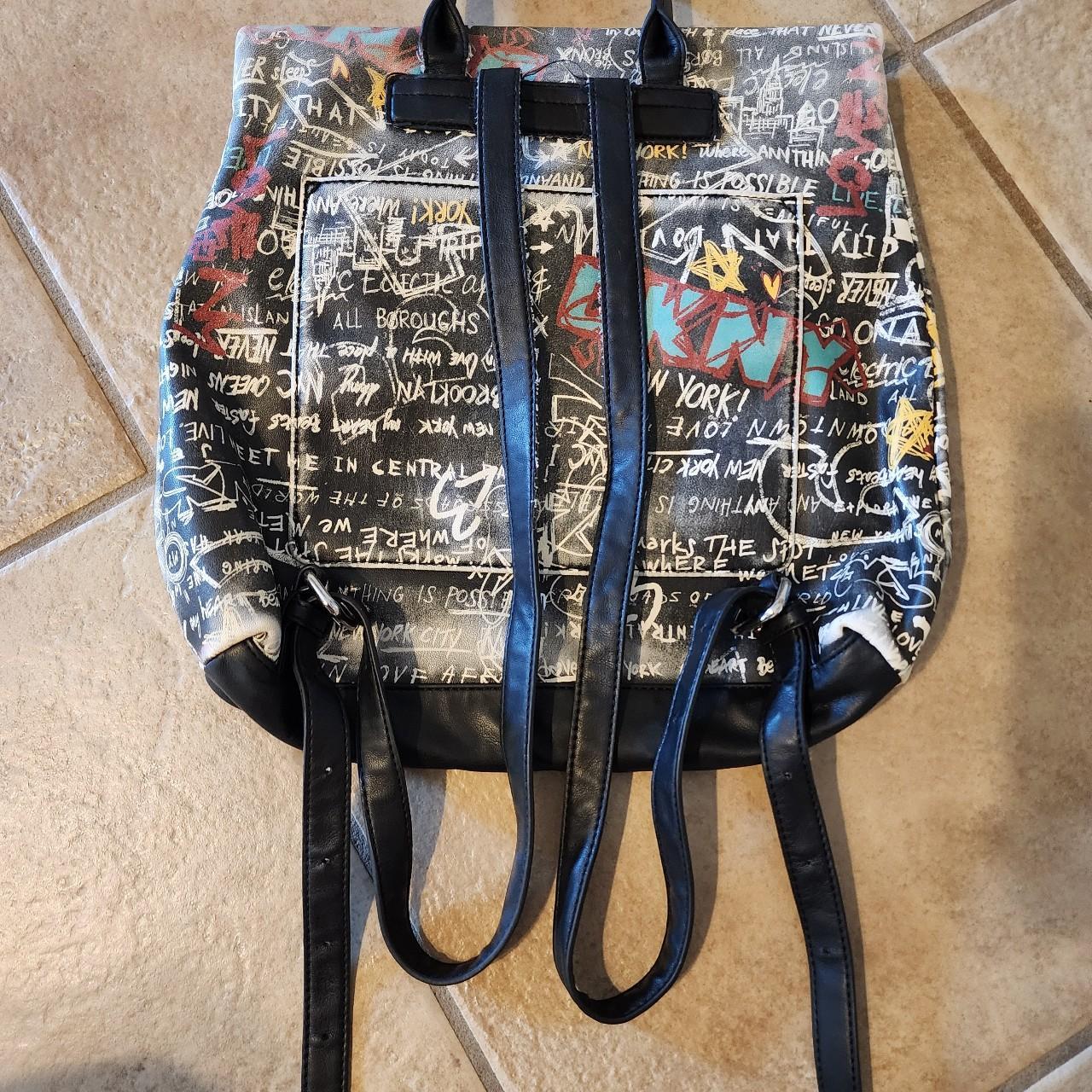 Dkny deals graffiti backpack