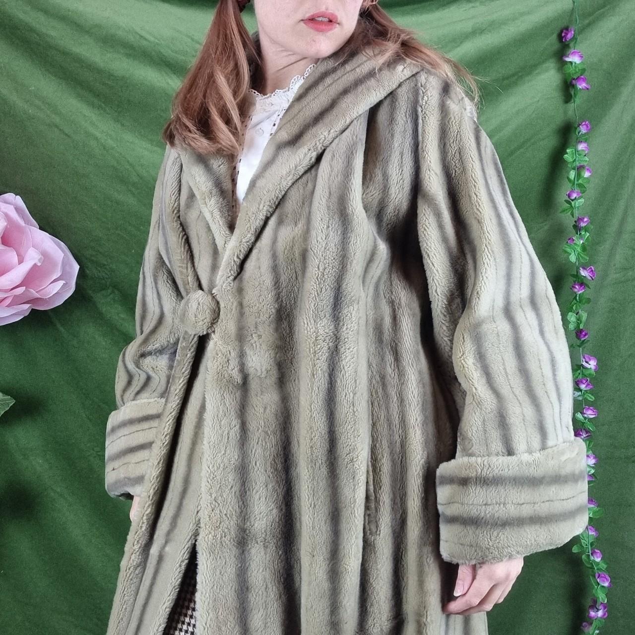 1950s faux fur coat best sale