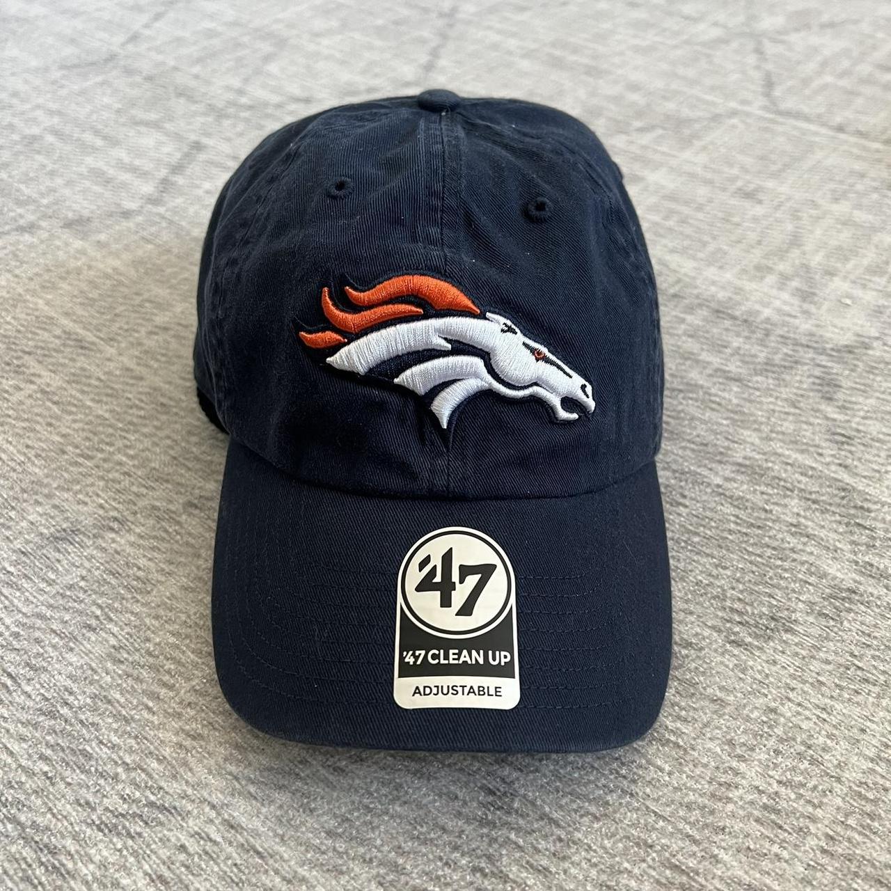 Denver Broncos Men's 47 Brand Clean Up Adjustable Hat