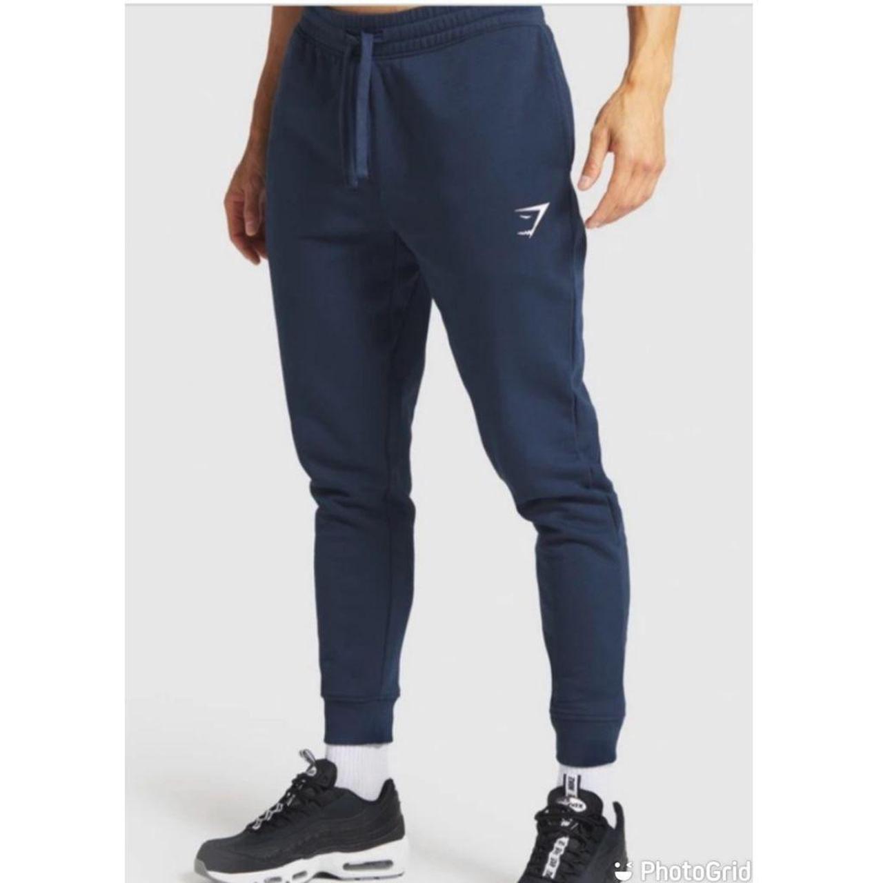 Gymshark best sale blue joggers