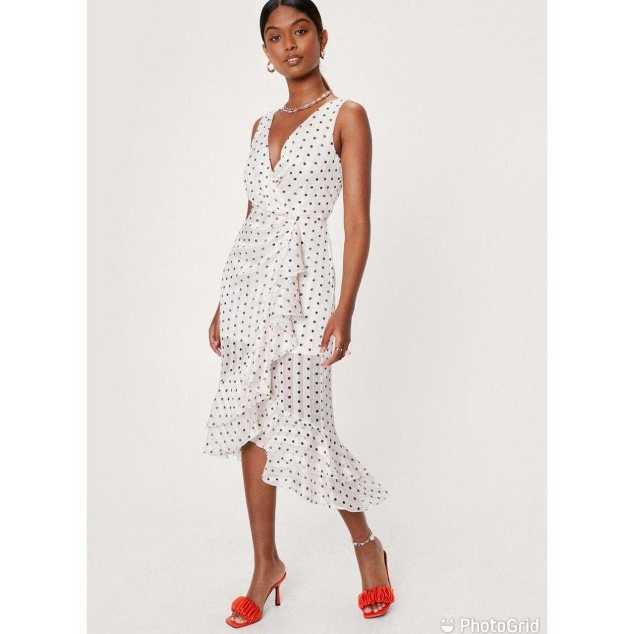 Nasty gal sale polka dot dress