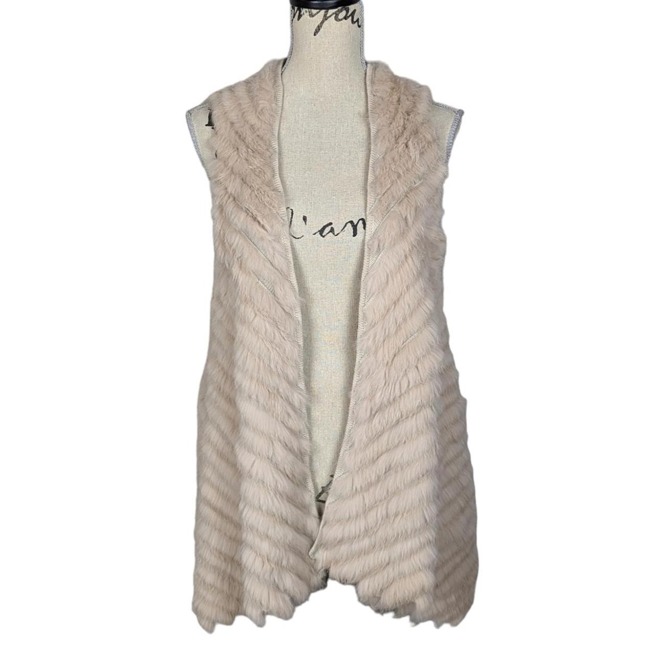 Metric knits 2025 fur vest