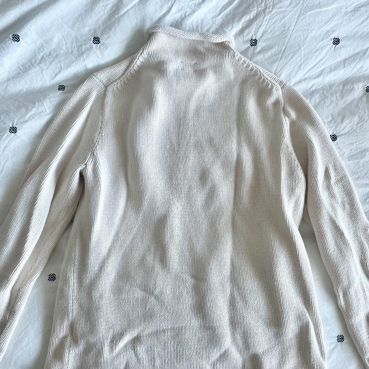 J.Crew rollneck sweater (1988 heritage cotton - Depop