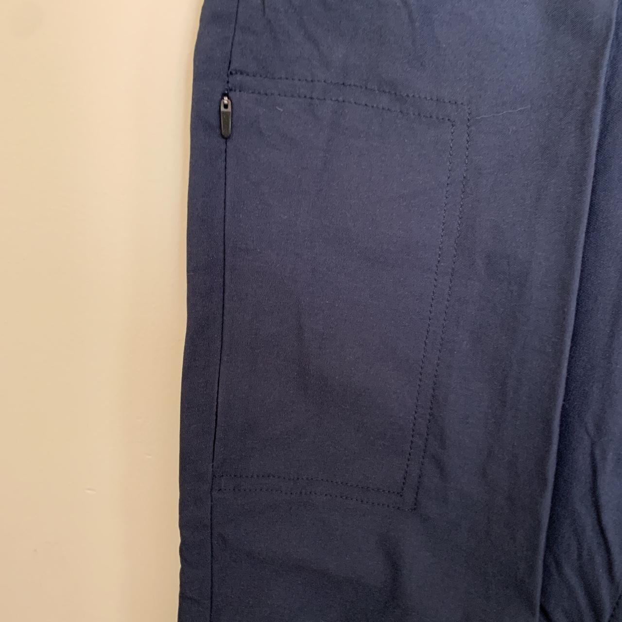 Prana Halle trail pants in navy blue, women’s 12... - Depop