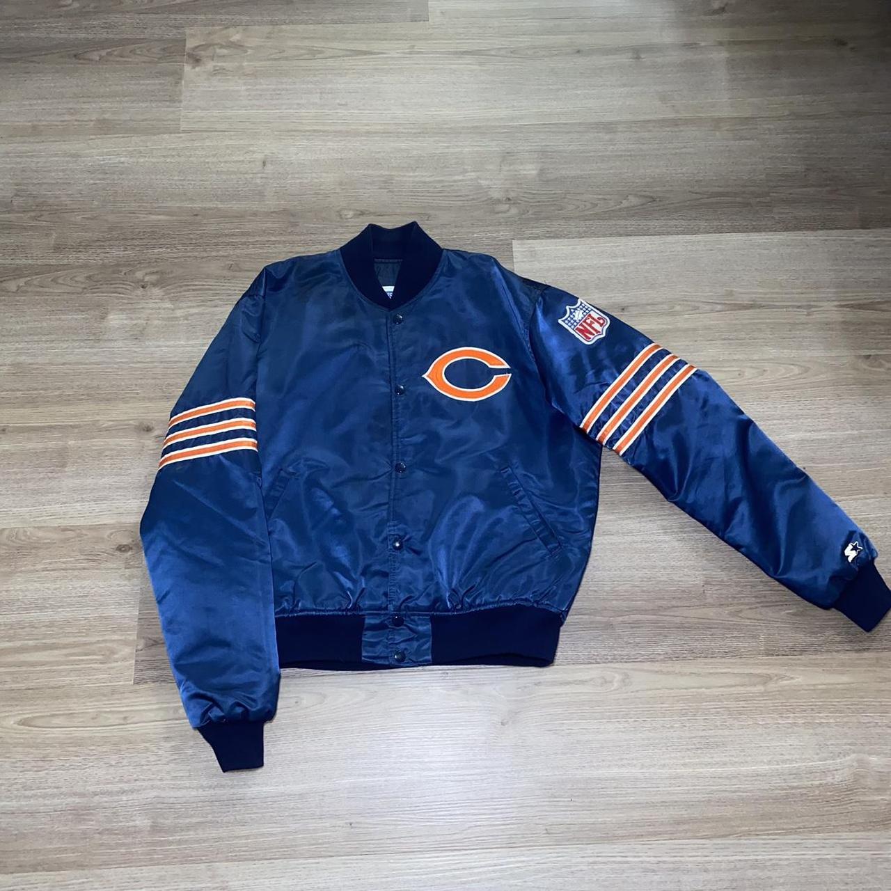 chicago bears satin jackets