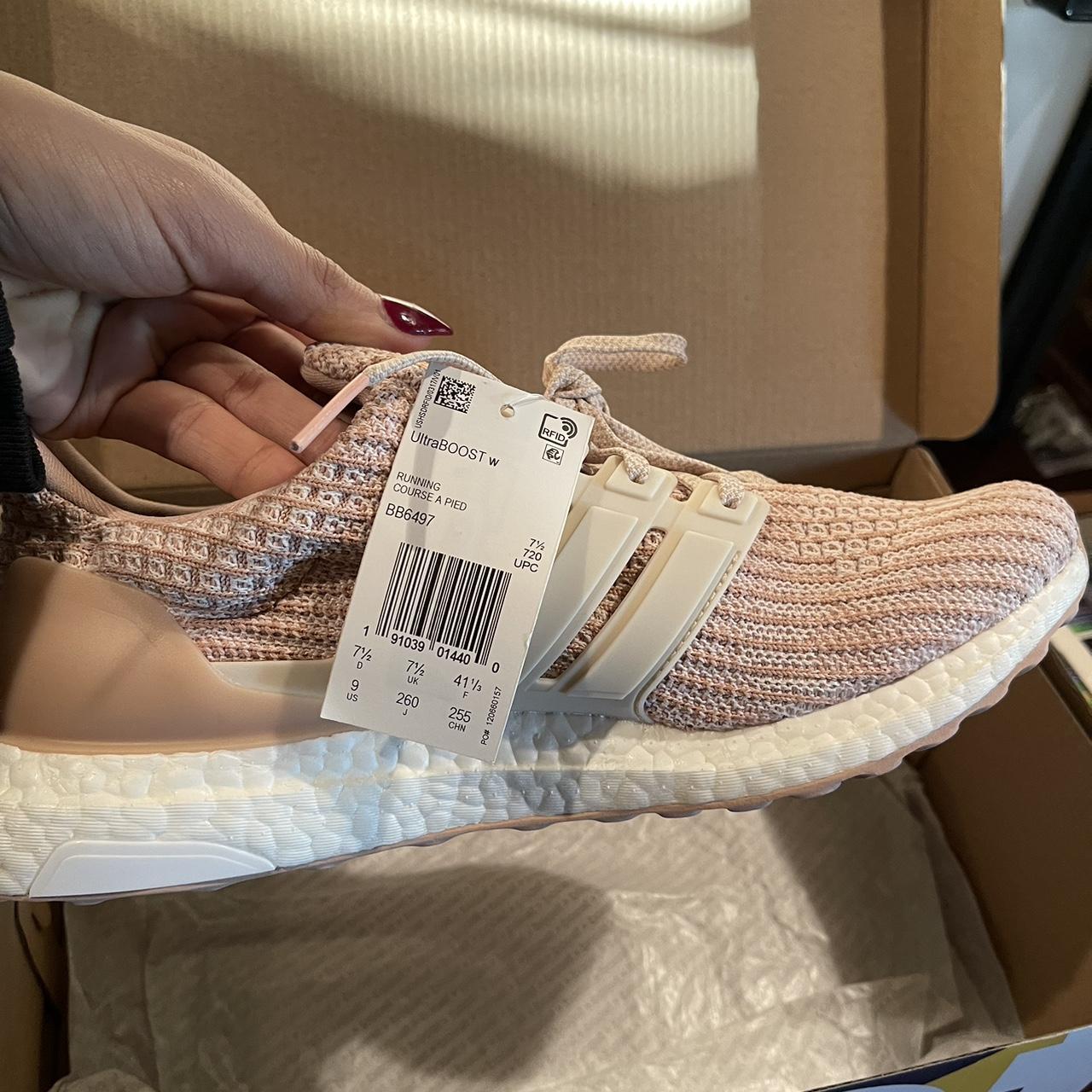 LIGHT PEACH ADIDAS ULTRABOOST BRAND NEW NEVER. Depop