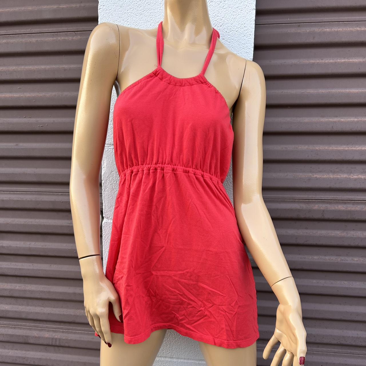 Copper Key Women's Red Dress Depop
