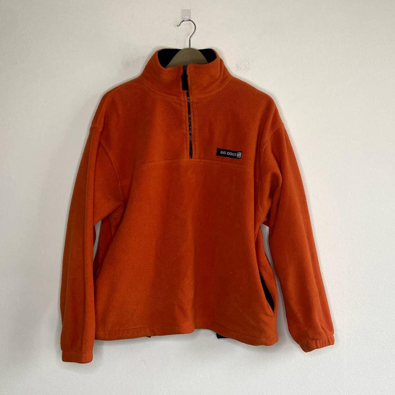 Aloye Men's Orange and Blue Sweatshirt | Depop