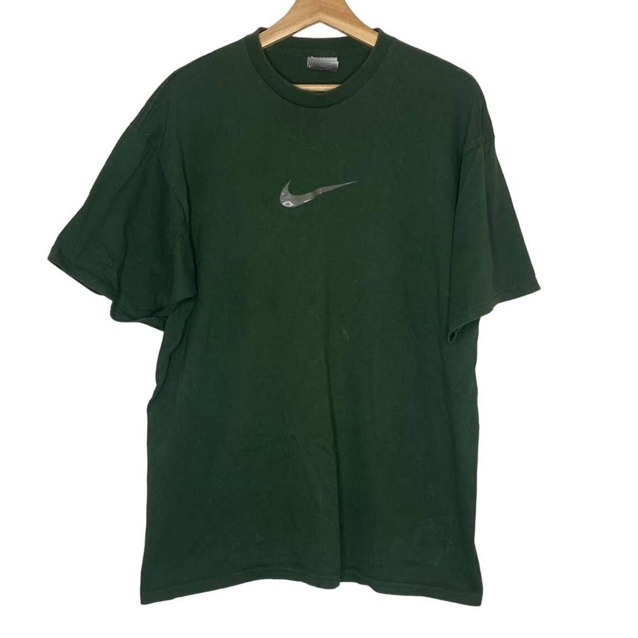 volt green nike shirt men's