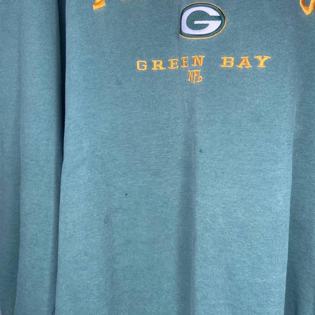 Vintage Green Bay Packers winter jacket! Quarter zip - Depop