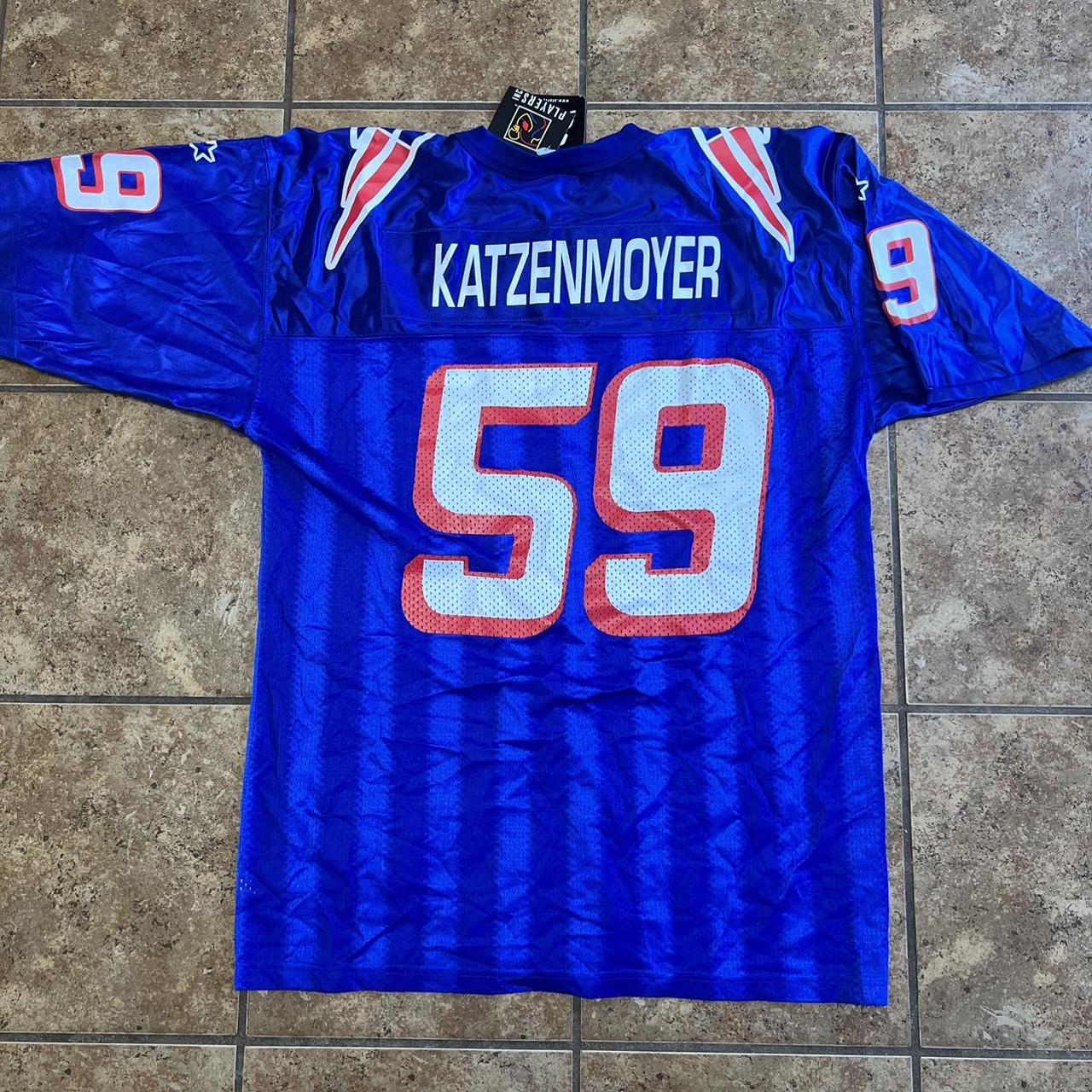 Starter Andy Katzenmoyer Patriots Jersey 52 Men