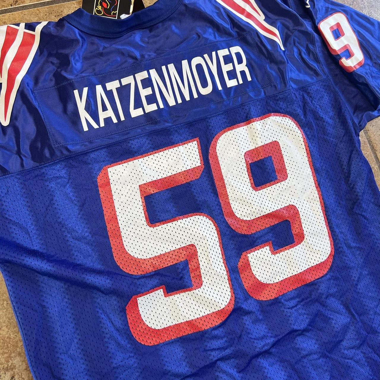 Vintage NFL New England Patriots Katzenmoyer Jersey - XL