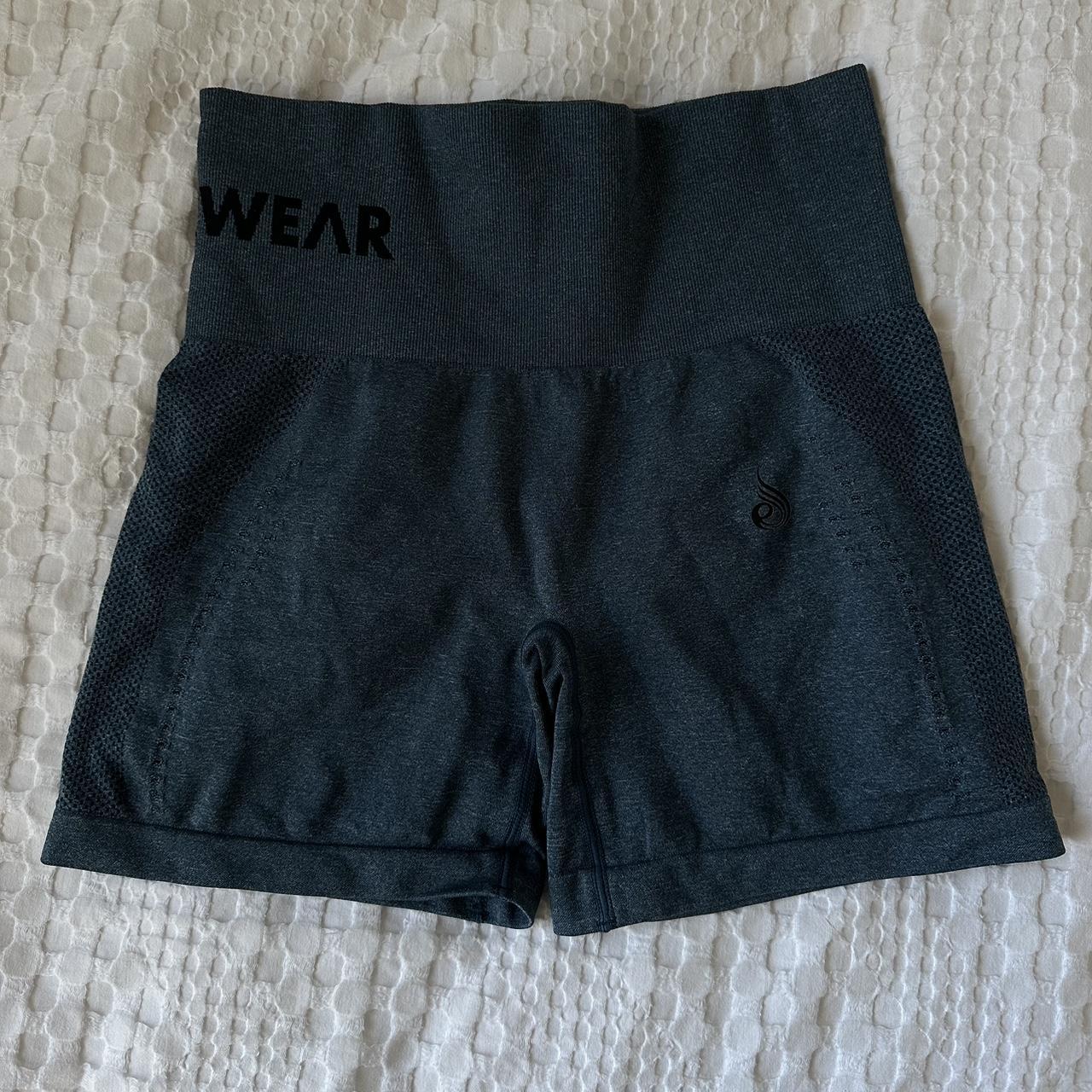 Blue ryderwear shorts Barely worn A little lighter... Depop