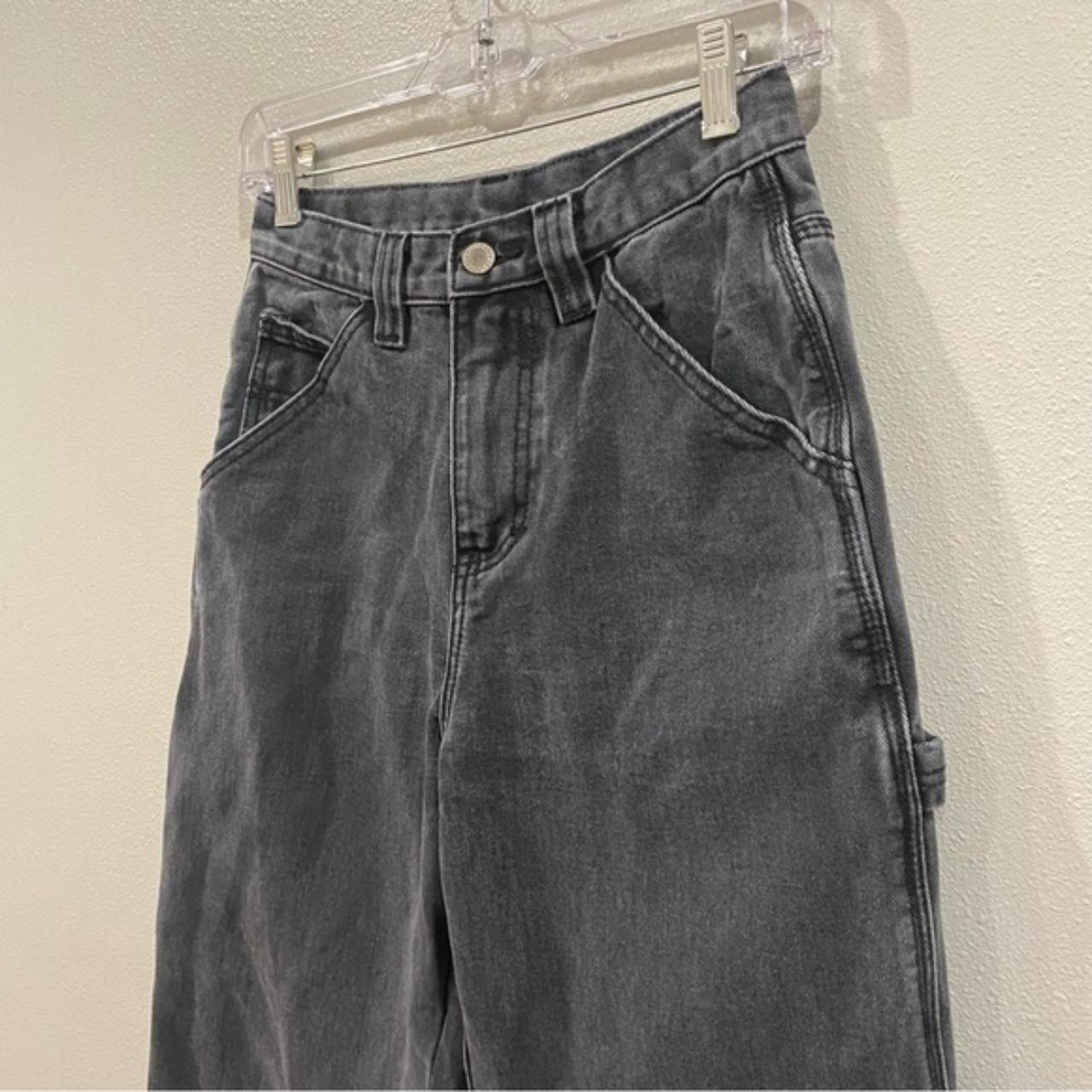 Brandy Melville Women's Grey Jeans Depop