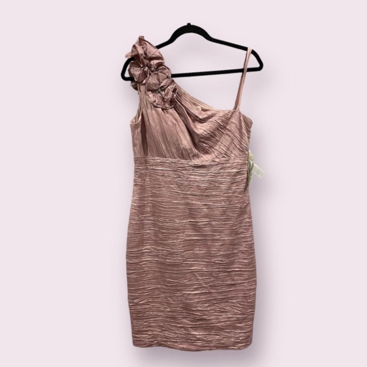 Eliza j metallic outlet dress