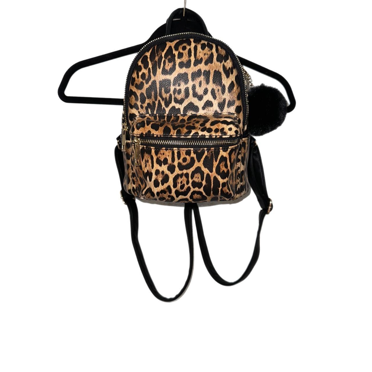 Mini leopard clearance backpack