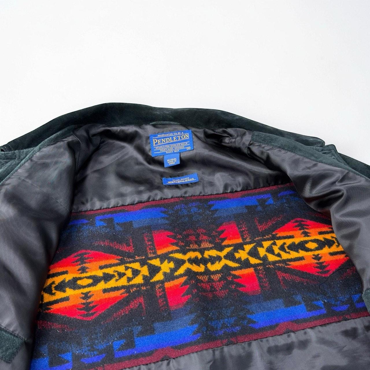 Pendleton Men's Bomber Jacket - Multi - M – Vinta… - image 8