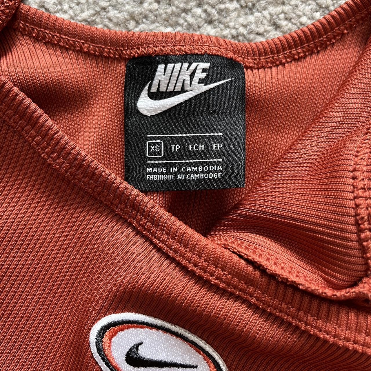 mens orange nike top