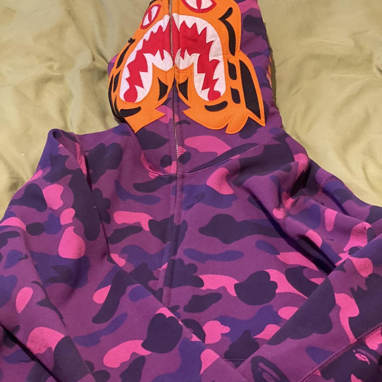 Purple Bape jacket Authentic from selfridges 10/10... Depop