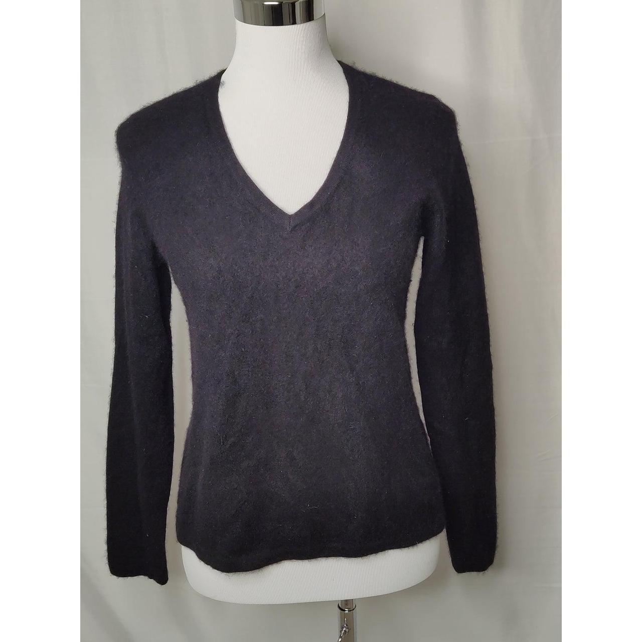 Lands' End 100 Cashmere Vneck Long Sleeves... Depop
