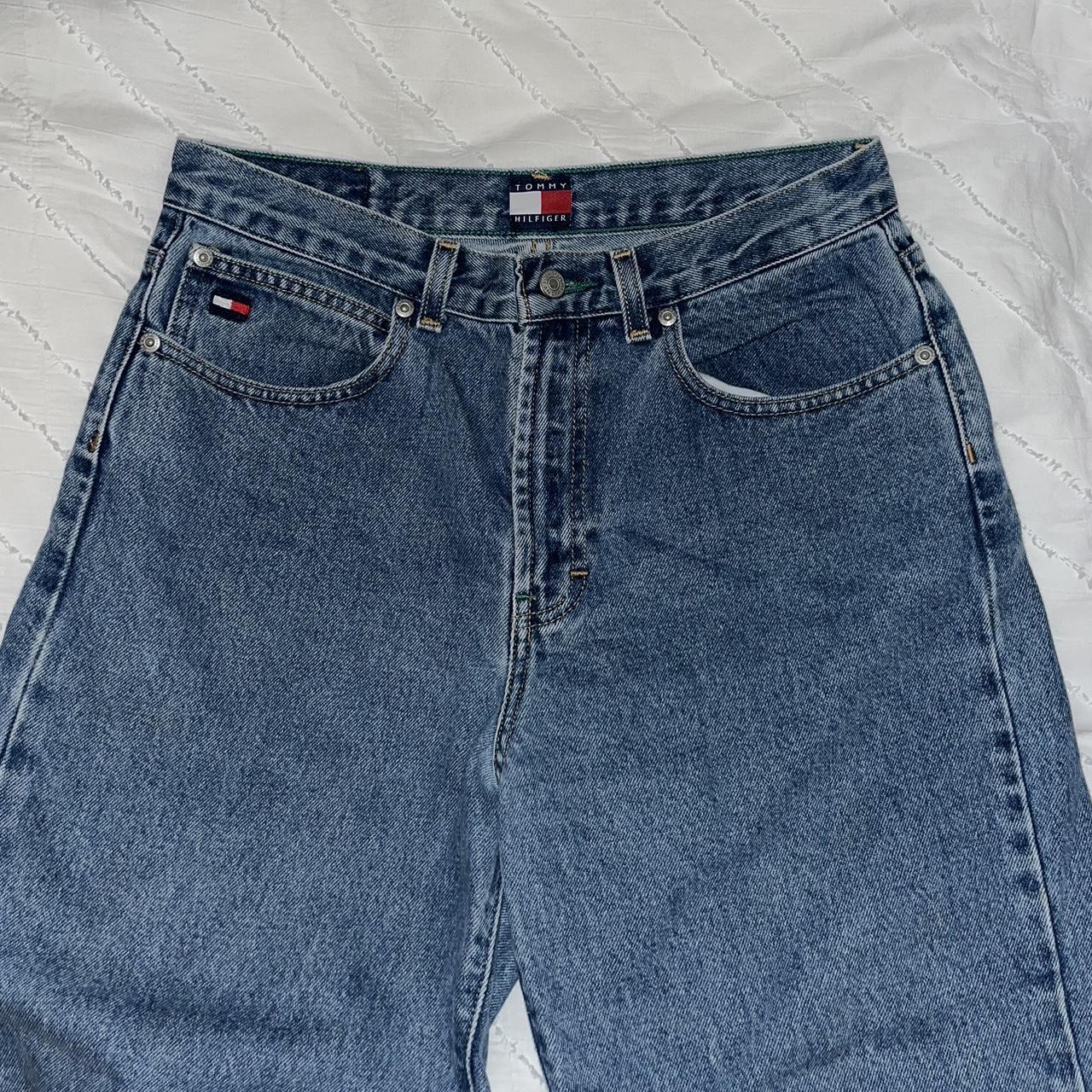 Tommy Hilfiger Women's Blue Jeans | Depop