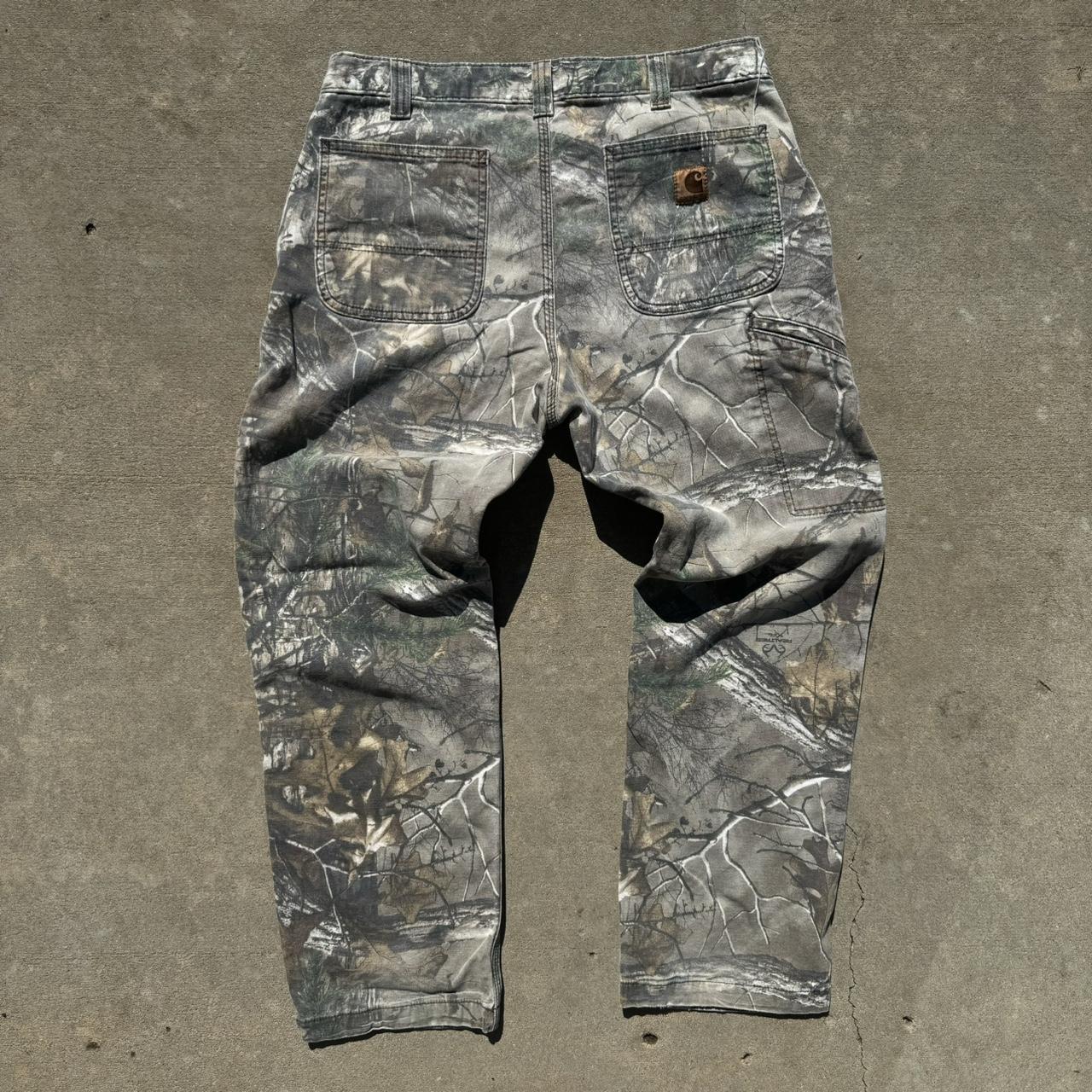 RARE Vintage Camo Carhartt Pants Y2K Vintage... Depop