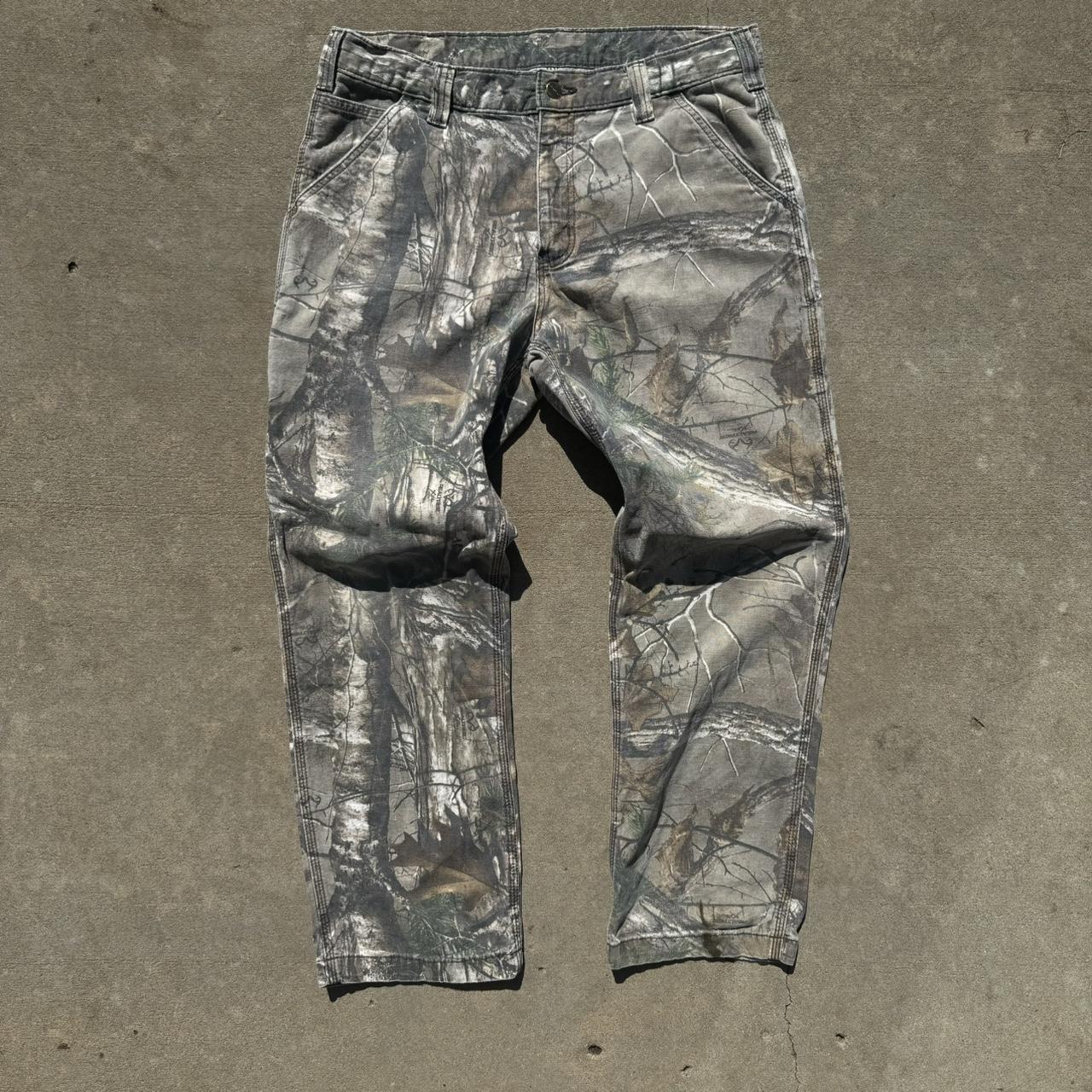 RARE Vintage Camo Carhartt Pants Y2K Vintage... Depop