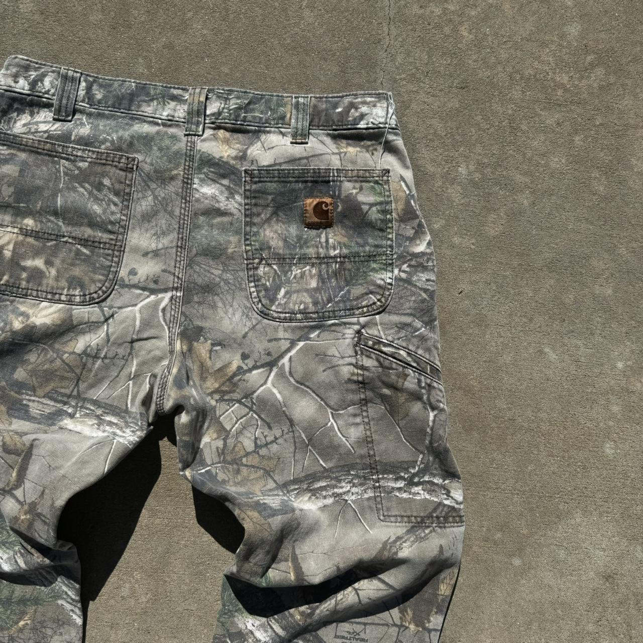 RARE Vintage Camo Carhartt Pants Y2K Vintage... Depop