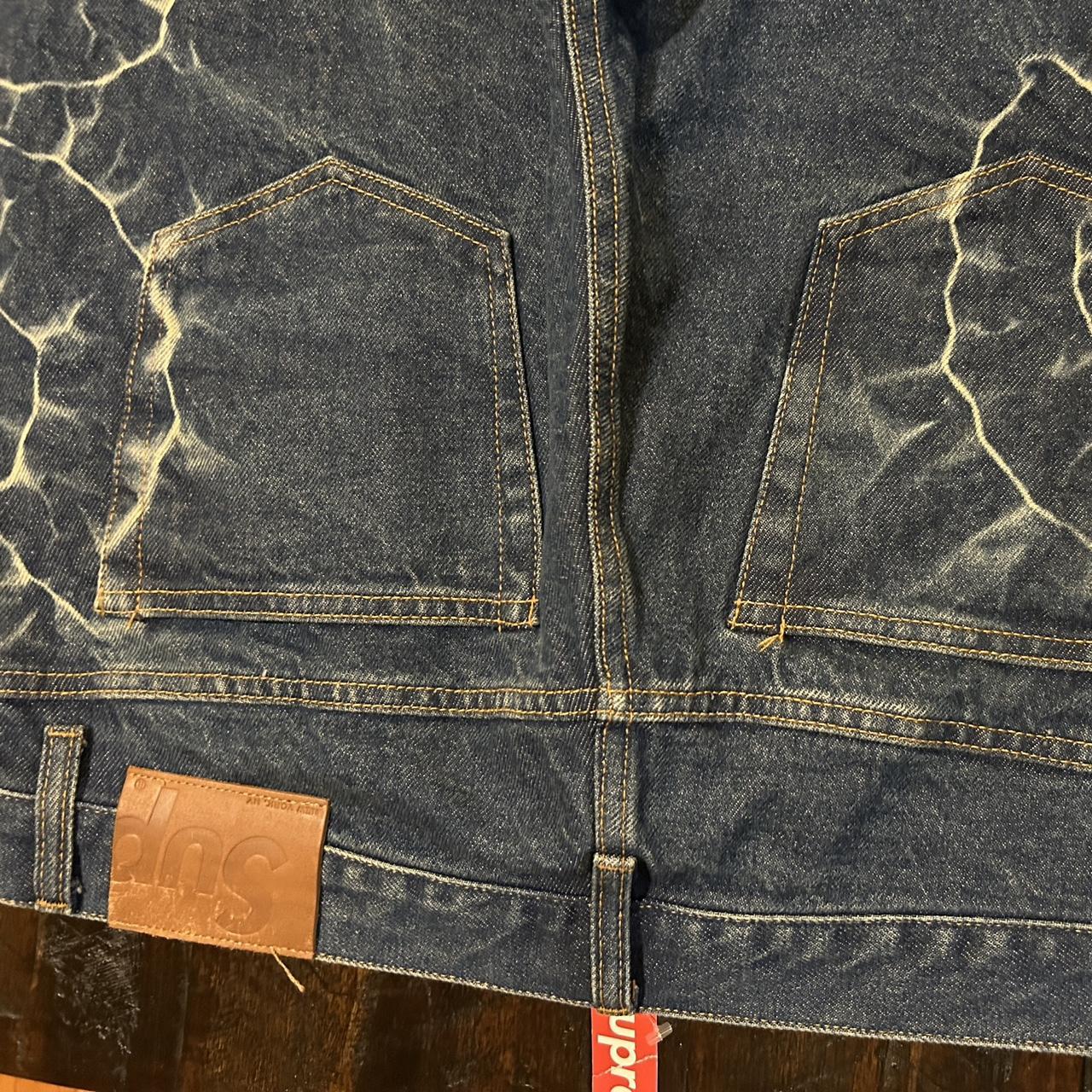 Supreme Shibori Denim New / Unworn 32 Loose fit... - Depop