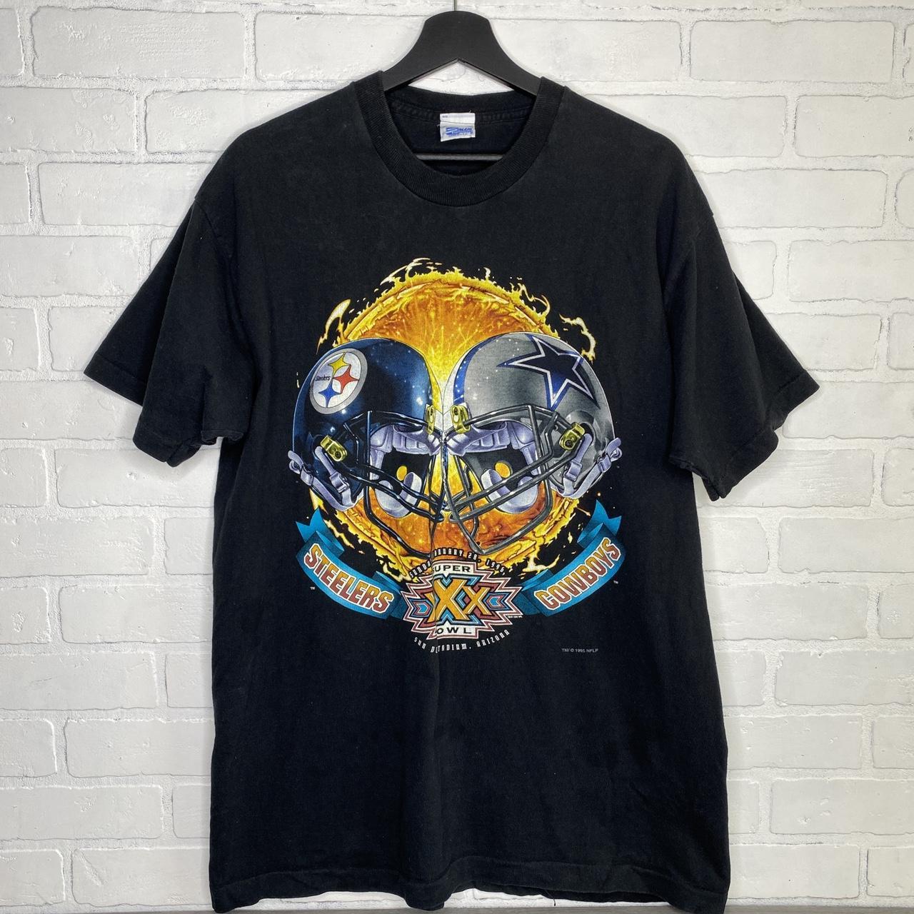 NFL x Grateful Dead x Steelers  Retro Pittsburgh Steelers T-Shirt