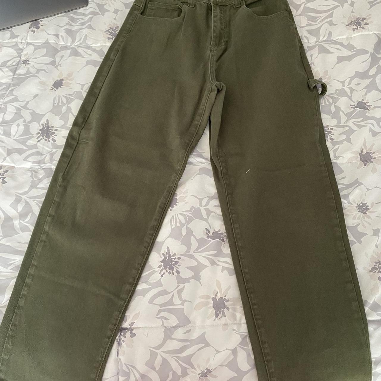 Delia's Baggy Skater Cargo Pants - Green