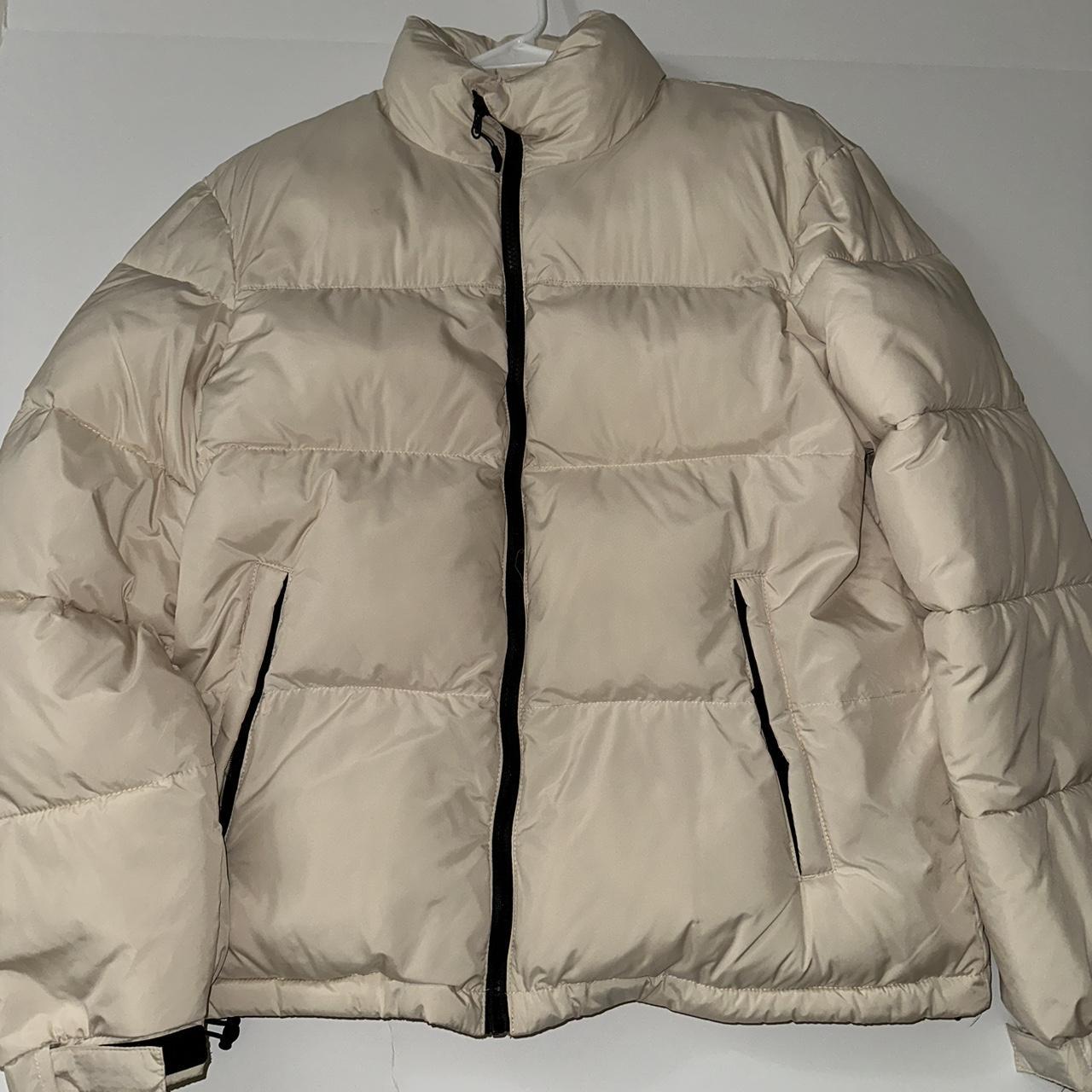 Zara Men's Cream Jacket Depop