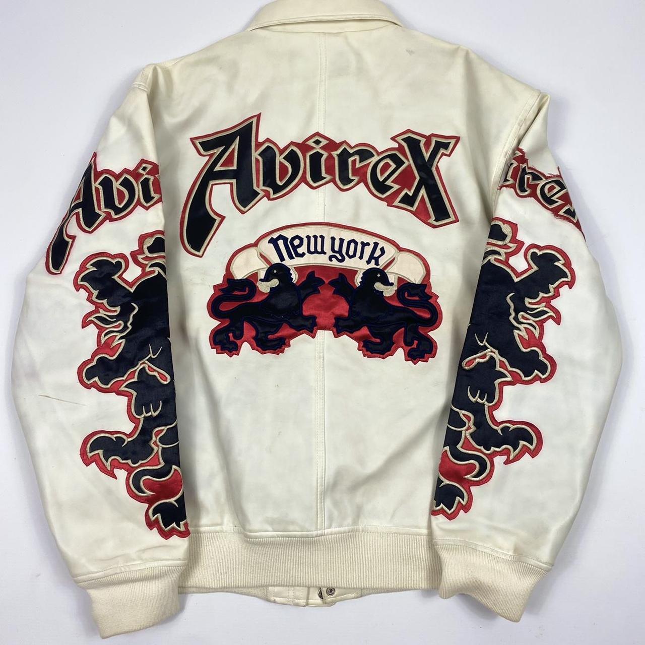 Avirex Double Dragon New York Jacket This avirex | Depop Avirex Double Dragon New York Jacket This avirex | Depop