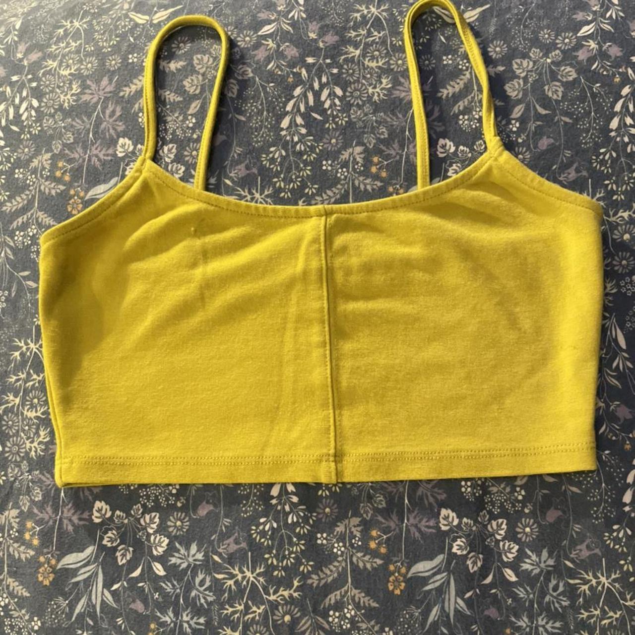 Garage Women's Yellow Vest Depop