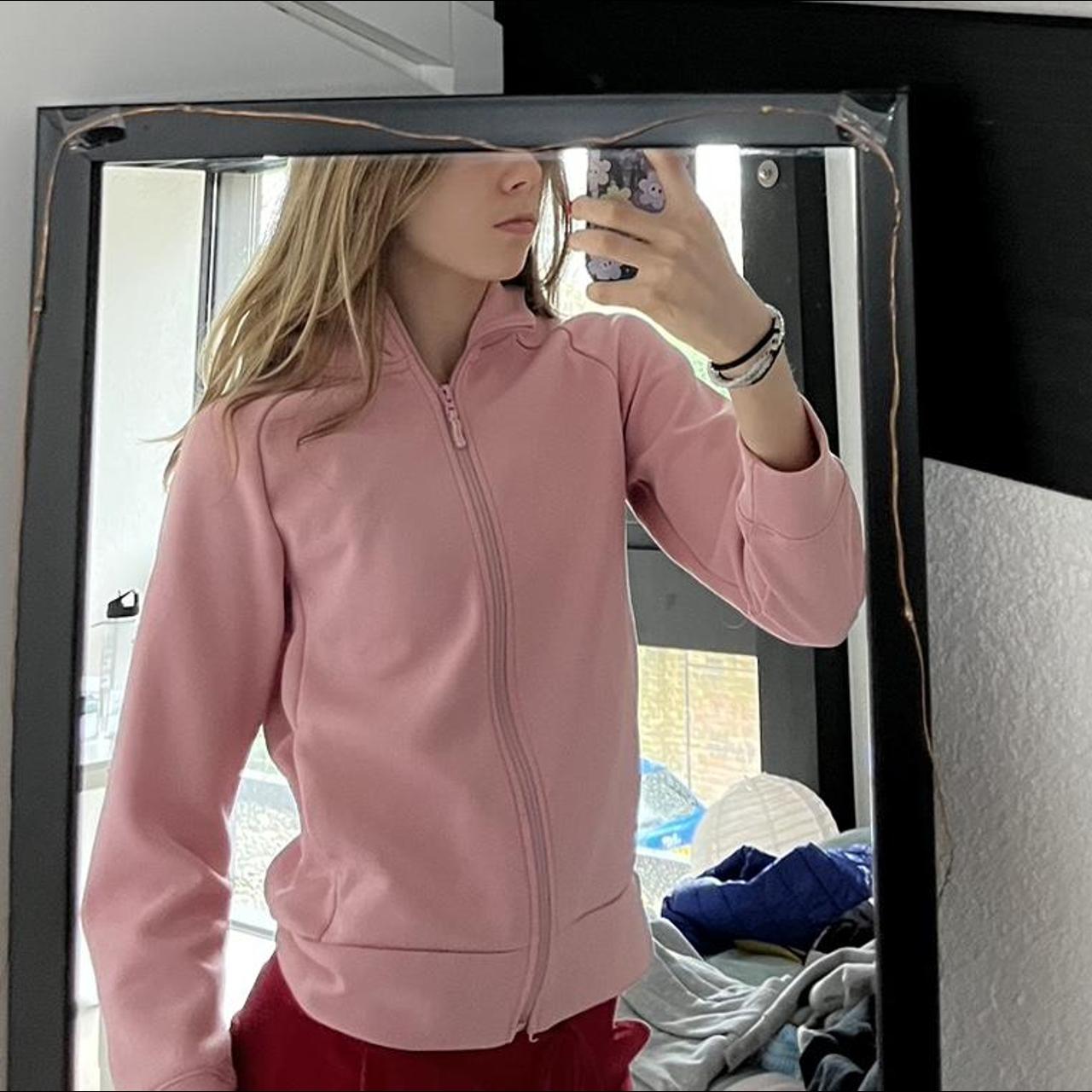 UNIQLO Women's Pink Hoodie Depop