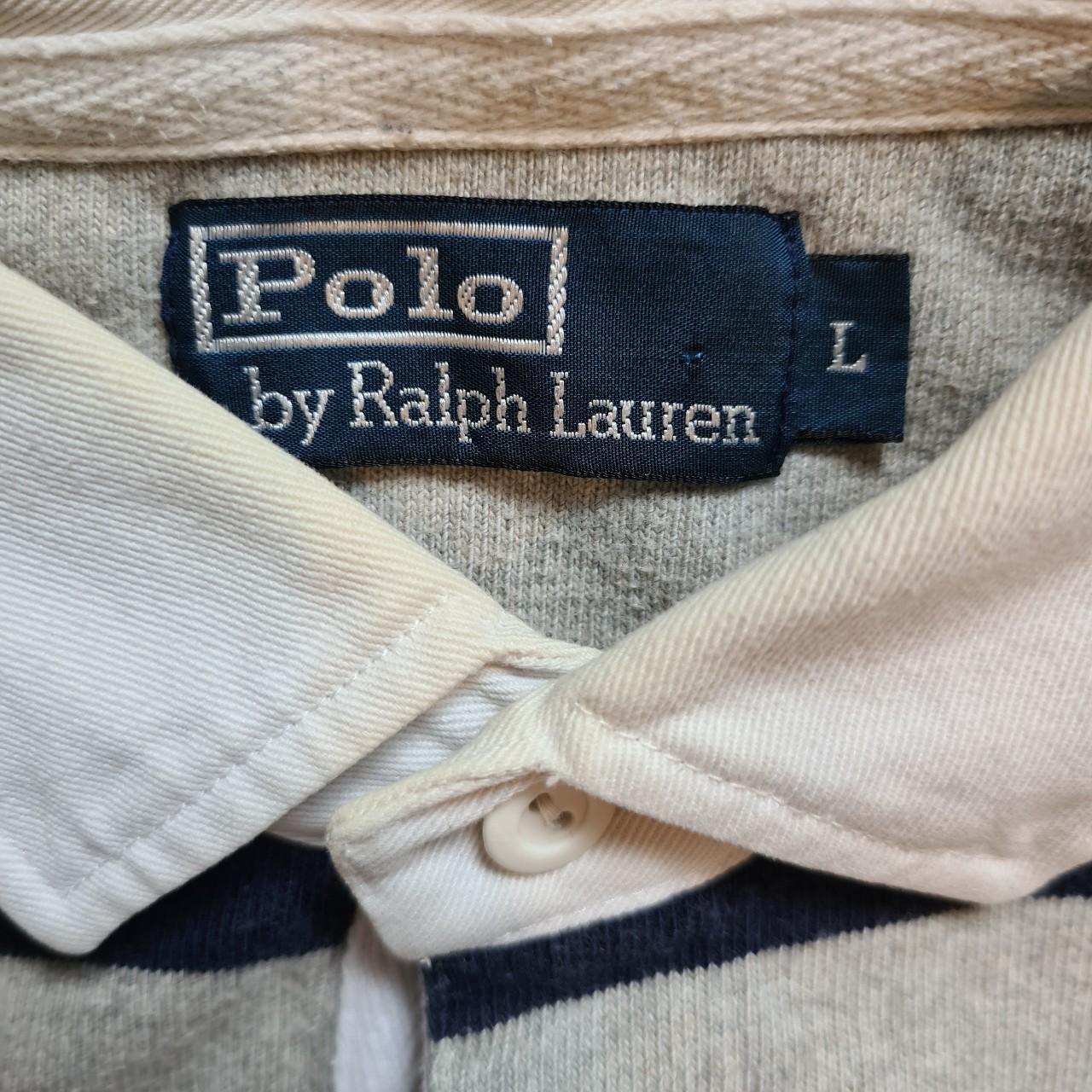 POLO SPORT RALPH LAUREN RUGBY SHIRT SIZE L P2P... - Depop