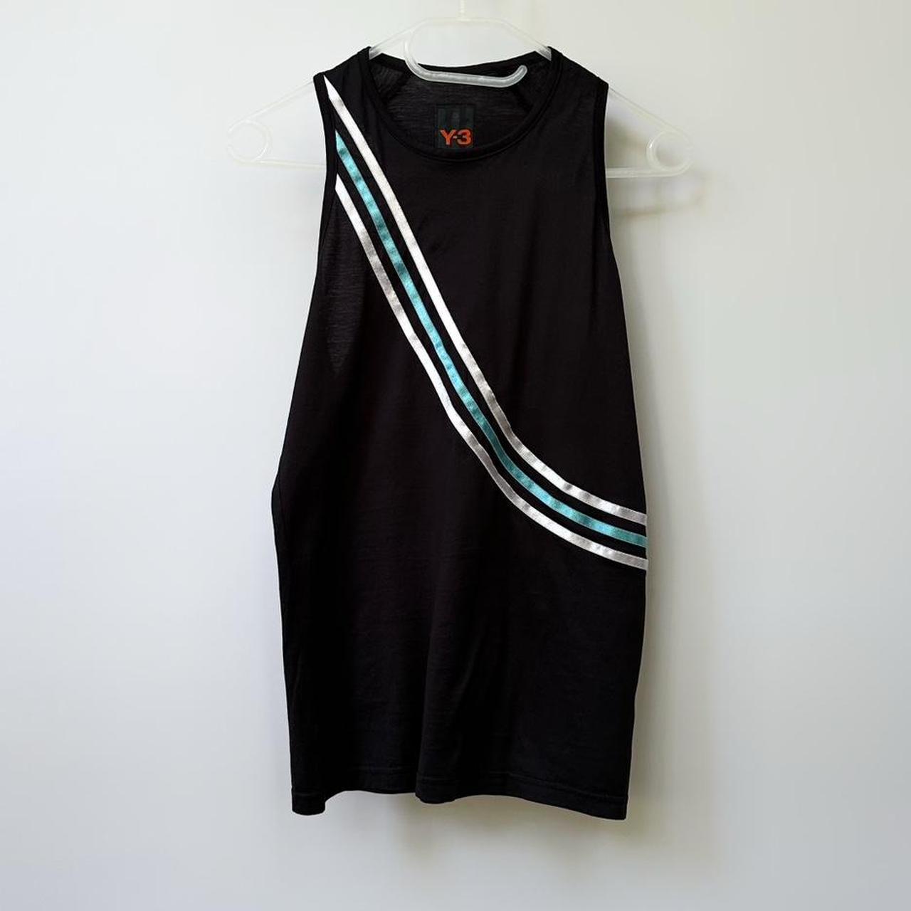 Y-3 Cropped Sleeveless Top in Black