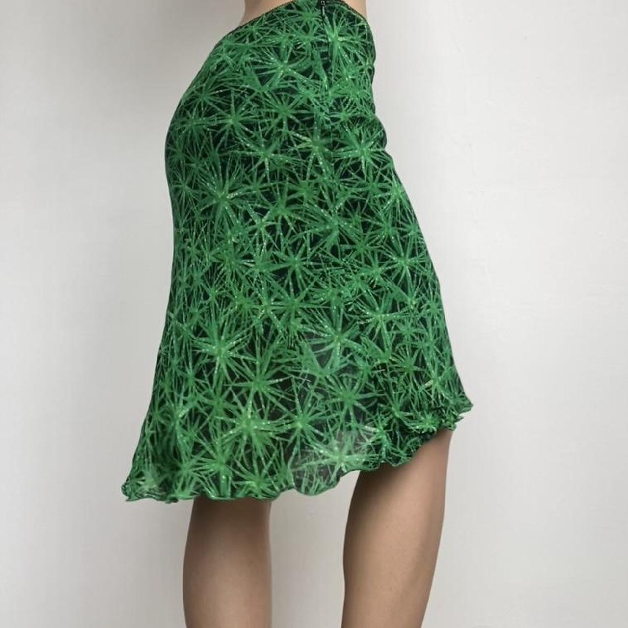 Fendi green skirt sale