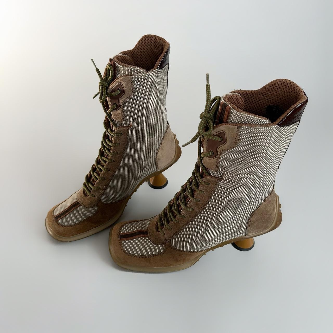miu miu fw1999 runway boots the most iconic and | Depop