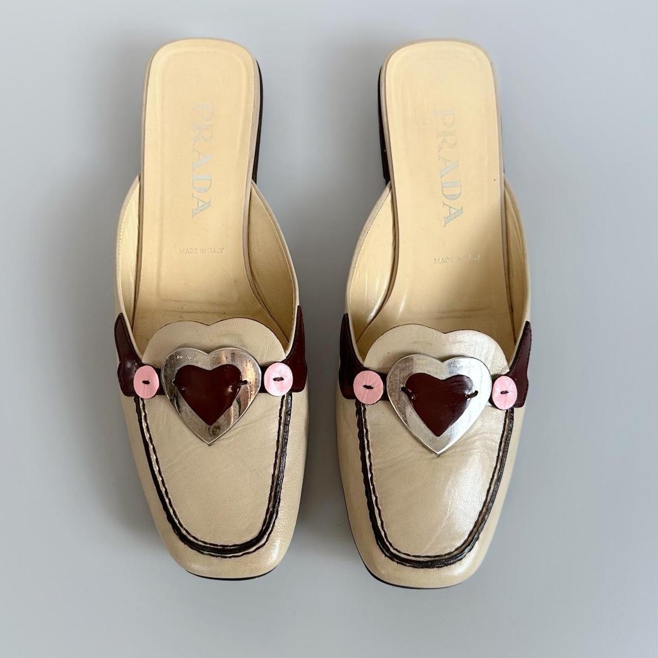 Prada 2024 heart shoes