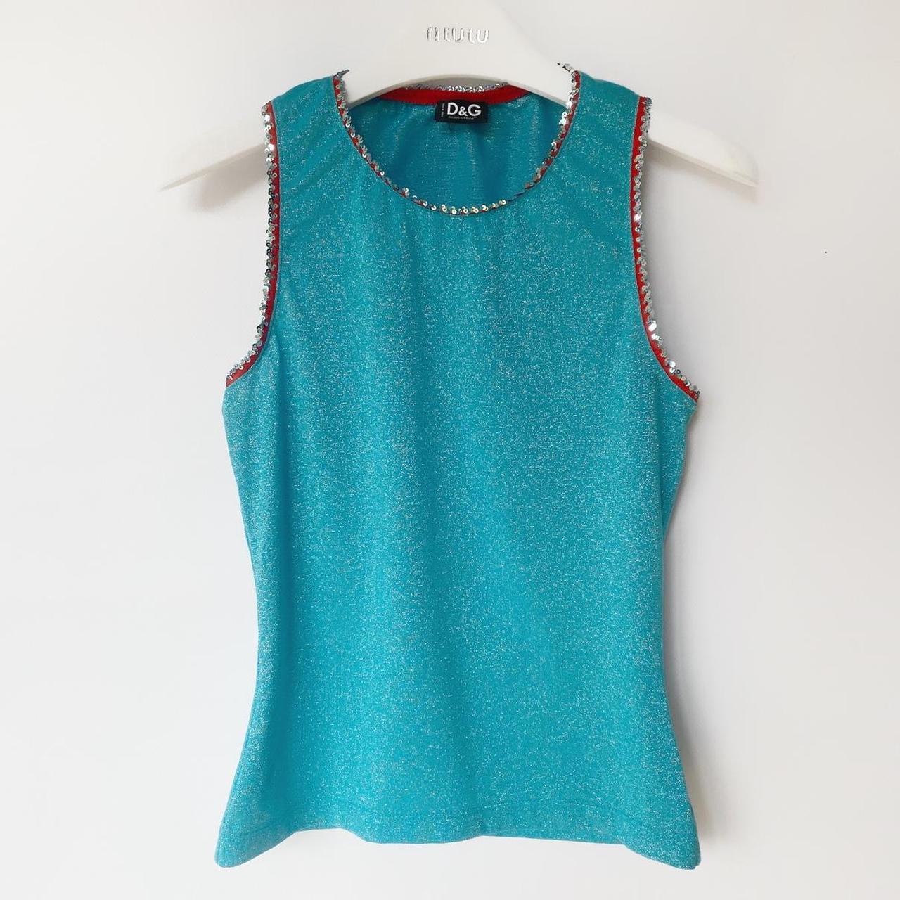 トップス D&G BEACHWEAR 2000s Pile Tank Top トップス D&G BEACHWEAR