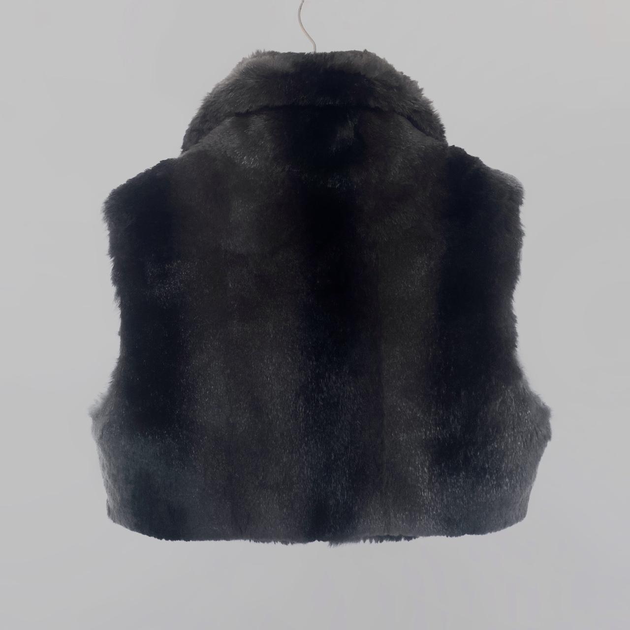 sportmax code vintage rabbit fur vest — gives me | Depop