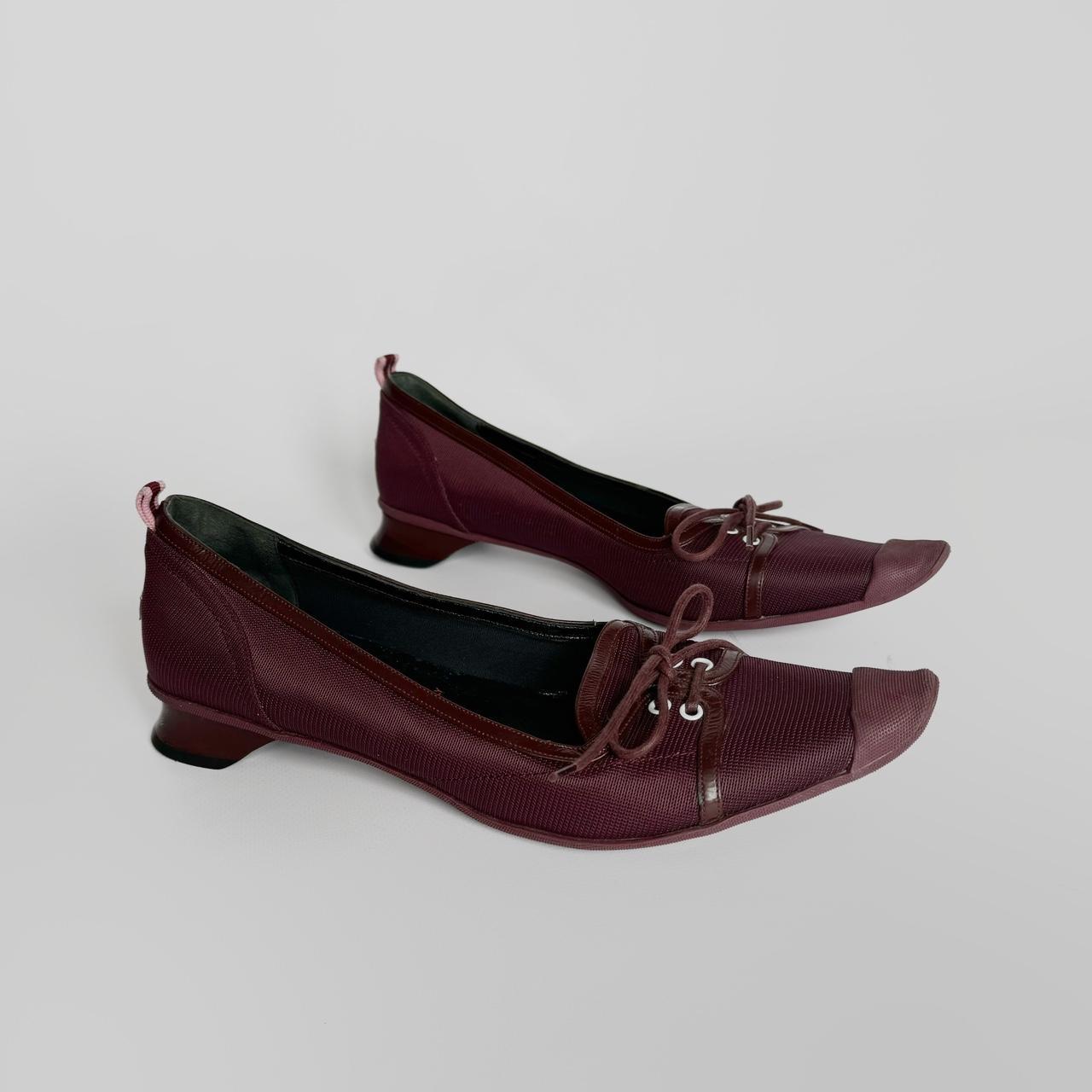 Miu Miu Women's Pumps - Burgundy/Red - US 7 – miu… - image 1
