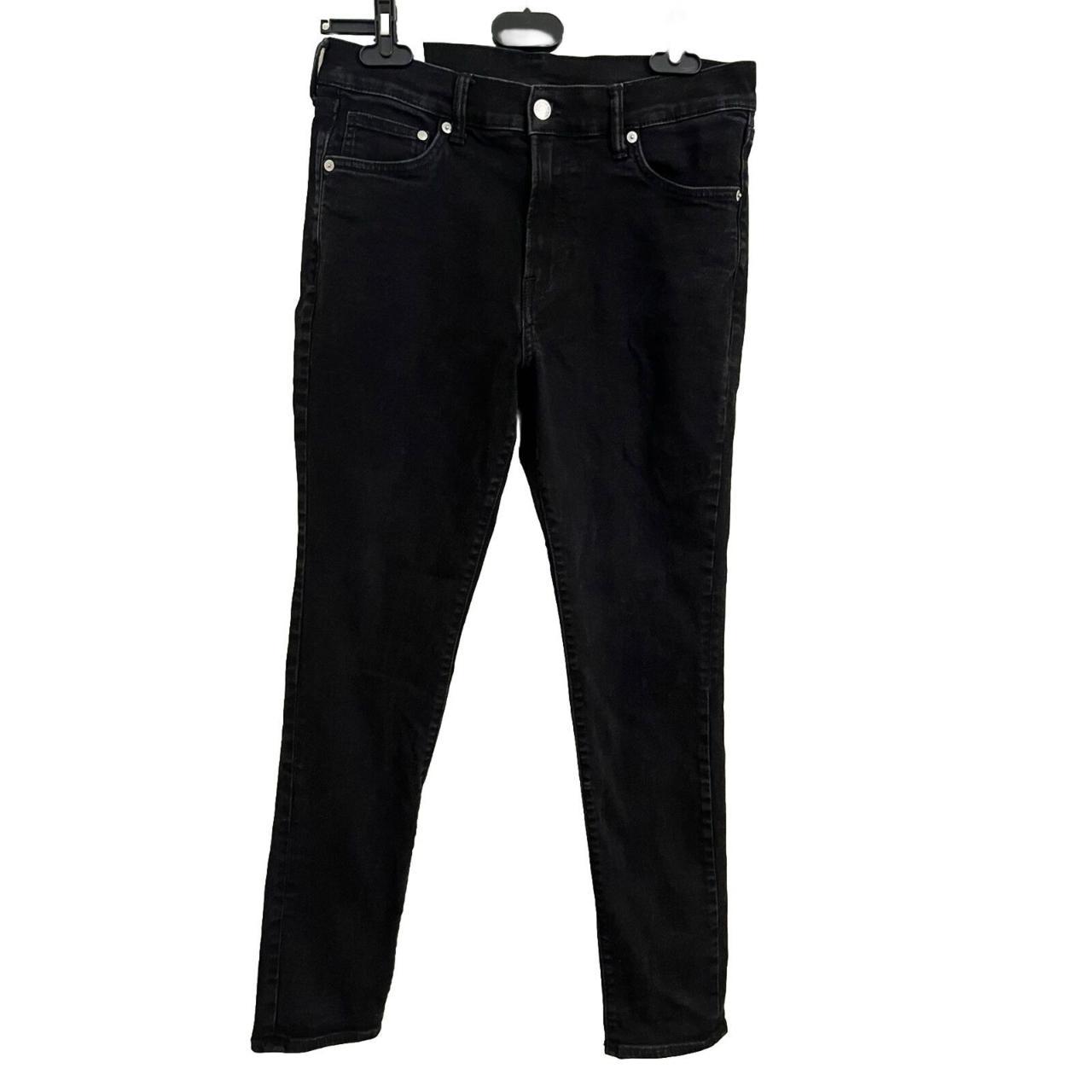 H&M Skinny Fit Coupe moulante Black Jeans Mens 34x32... - Depop